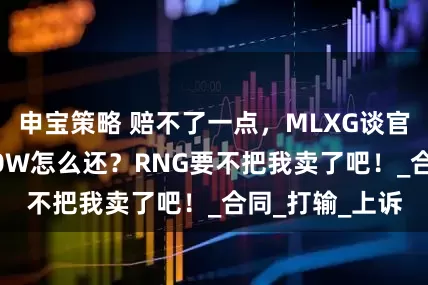申宝策略 赔不了一点，MLXG谈官司败诉：2500W怎么还？RNG要不把我卖了吧！_合同_打输_上诉