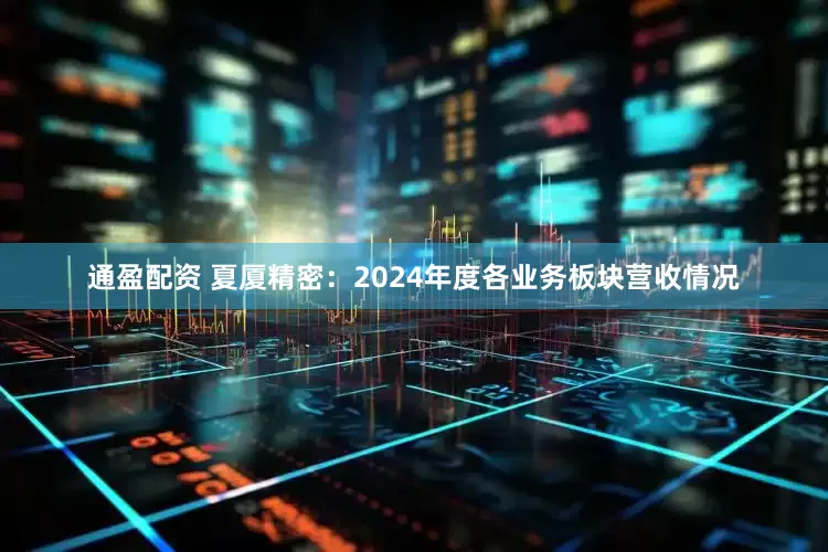 通盈配资 夏厦精密：2024年度各业务板块营收情况