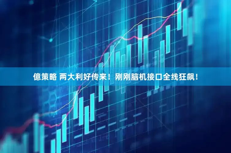 億策略 两大利好传来！刚刚脑机接口全线狂飙！